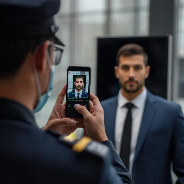 visitor management system with face scan